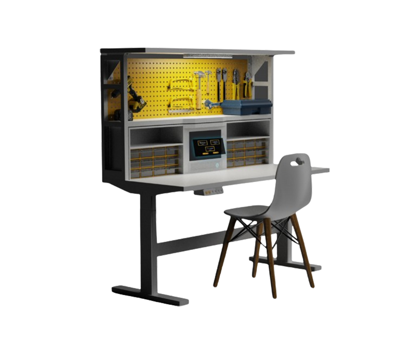 Medium-free Holographic Labor Table